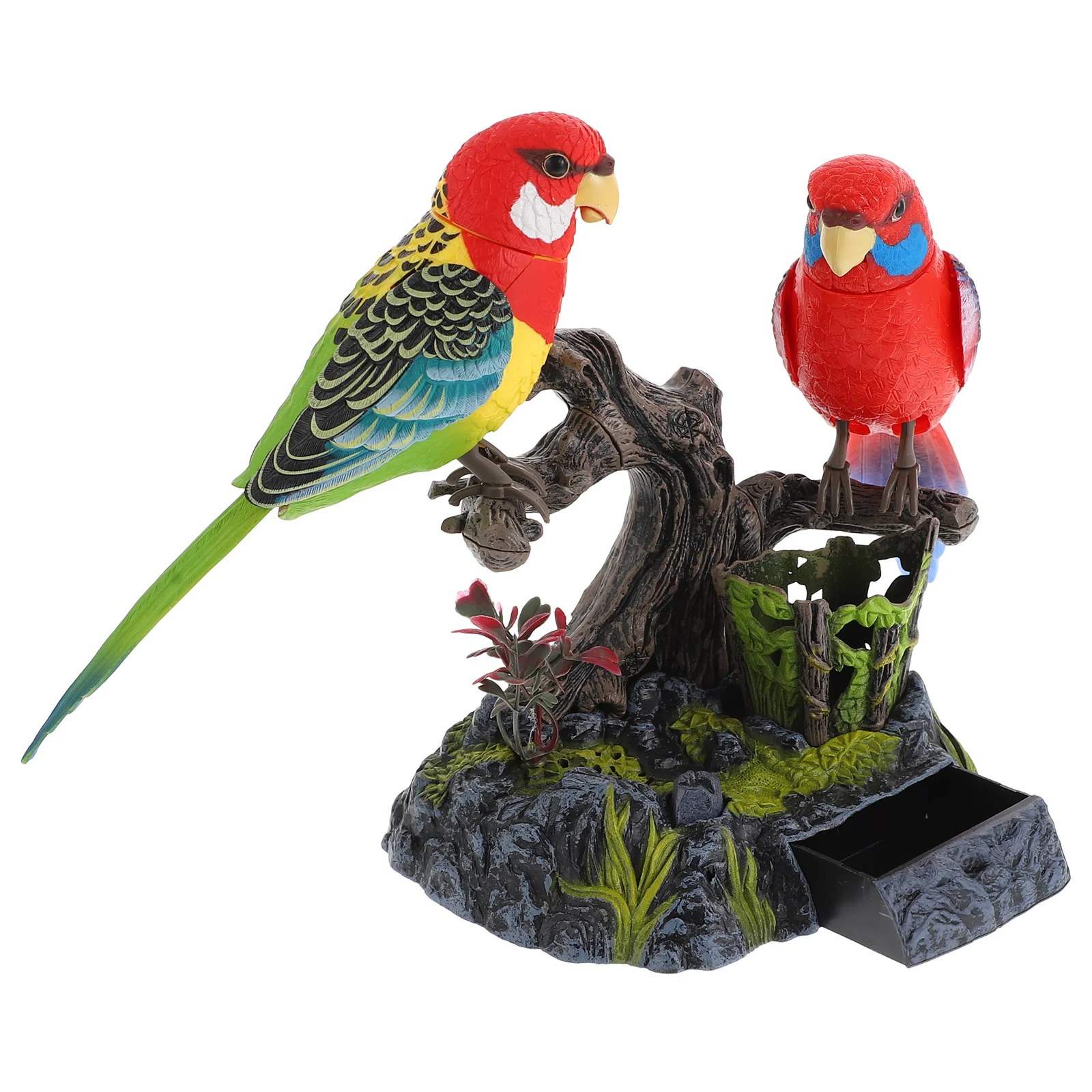 

Home Decoration Parrot Voice Control Toy Talking Educational Learning Good Helper Recording Electric Child