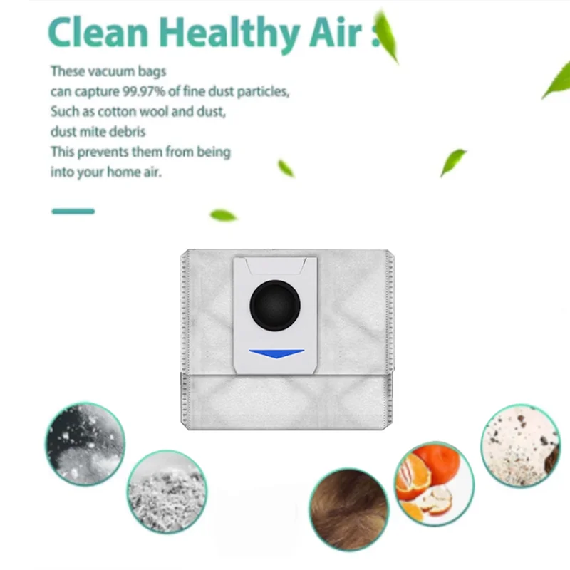 Пылесборник для робота-пылесоса Ecovacs Deebot T20/T20MAX/T20PRO/X1 OMNI/T10 Omni/Turbo 6 шт. сменные