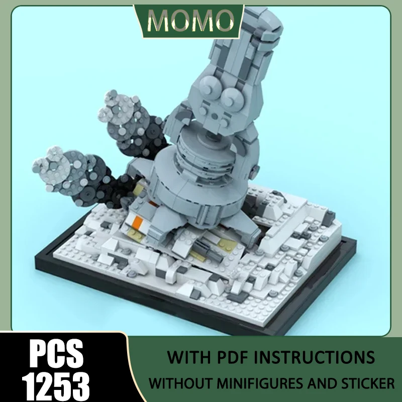 Фото Популярный конструктор Star Movie Model Moc: Модульные блоки Snowspeeder Escape Technology, подарки, рождественские игрушки, наборы для самостоятельной сборки №1