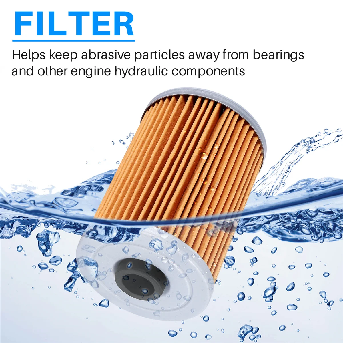 

4Pcs Fuel Filter Kit for Mercury Marine Quicksilver Gen 35-8M0093688, 35-866171A01, 35-892665, 18-7977