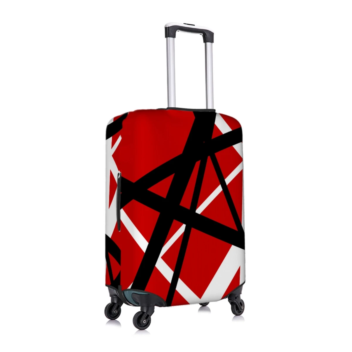 Van Halen Travel Accessory Luggage Covers High Elastic Fabric Protects Luggage From Dust And Scratches 18-32in Suitcase Cover