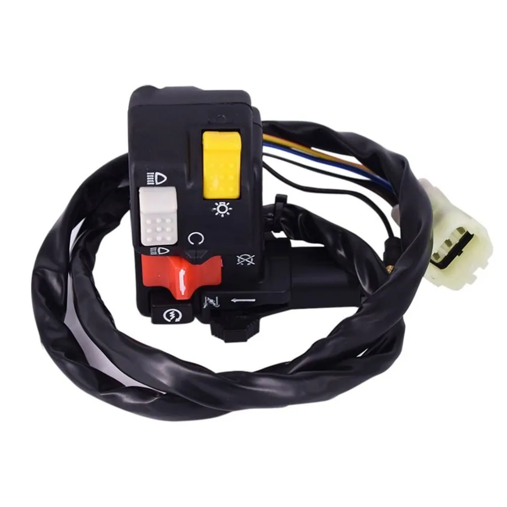 35020-HM7-A00 Левая рукоятка пусковой выключатель света подходит для 1998-2004 Honda TRX 450 400 FM