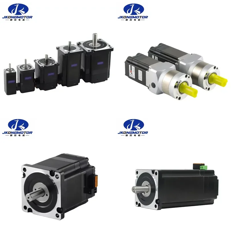 Фото Шаговый серводвигатель Jkongmotor с интегрированным CANopen, 0.55-3 Н·м, Nema 11, 17, 23, 24, 34 для офисной автоматизации №1