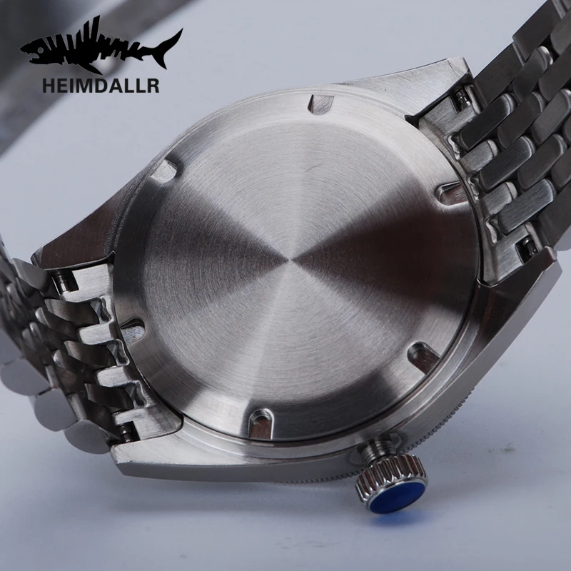 Heimdallr Vintage GMT Men Mechanical Dive Watches Sapphire Crystal NH34 Automatic Movement Watch Waterproof BGW-9 Blue Light