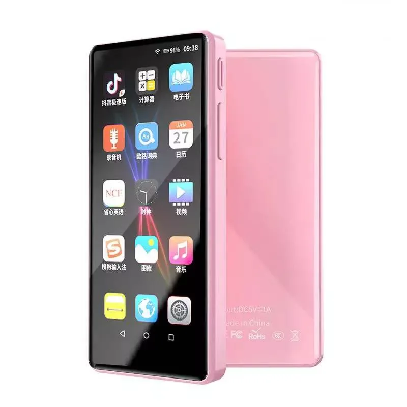 

Новинка 2023, MP4-плеер с Полноразмерным сенсорным экраном, Bluetooth 5,0, Wi-Fi, ии, FM-радио, запись, электронная книга, музыка, видео плеер, Built-in Speaker