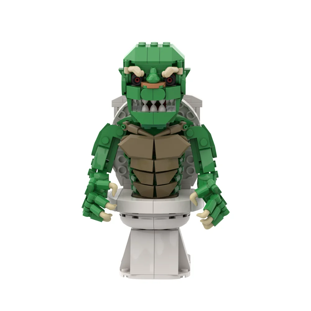 Gobrick MOC фильмы ужасов Ghoulies унитаз монстр блоки для мужчин игрушки подарок
