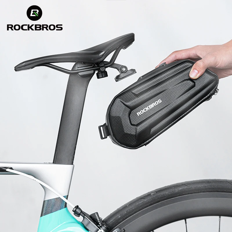 

Велосумка ROCKBROS, водонепроницаемая быстросъемная сумочка на седло, для хранения инструментов на заднем сиденье, ударопрочная, для горных и дорожных велосипедов, аксессуары
