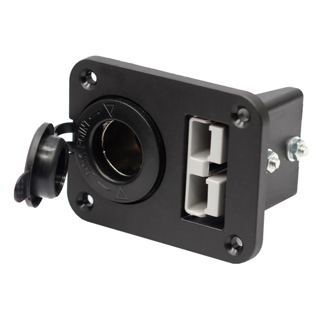 

Universal DC 12-24V Car Power Socket Yacht 2-in-1 Lighter Port Automotive Upgrade Modified Accessories Spare Parts