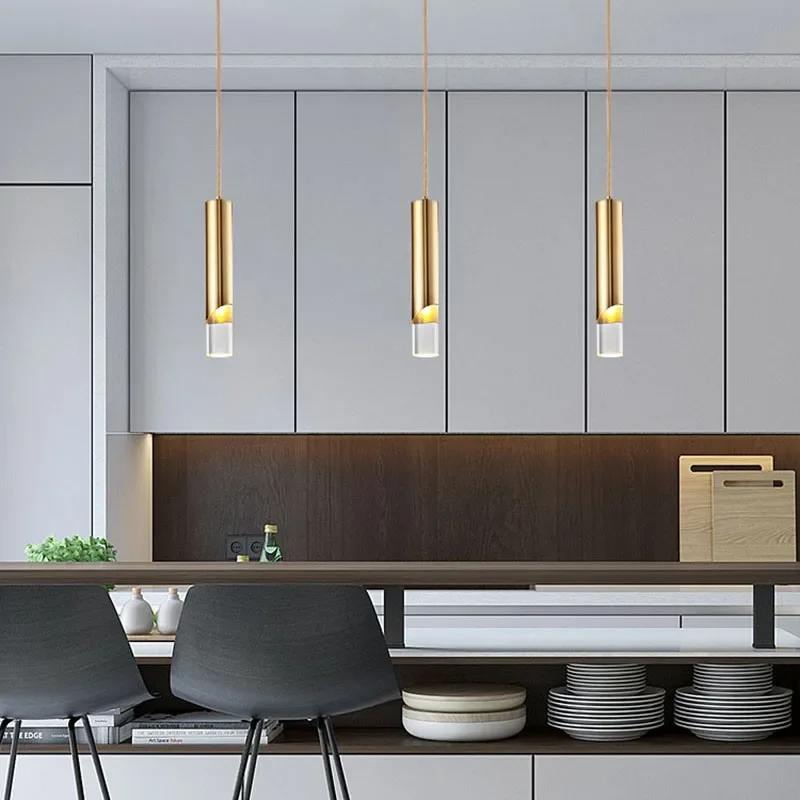 Светодиодный подвесной светильник в скандинавском стиле регулируемый домашний