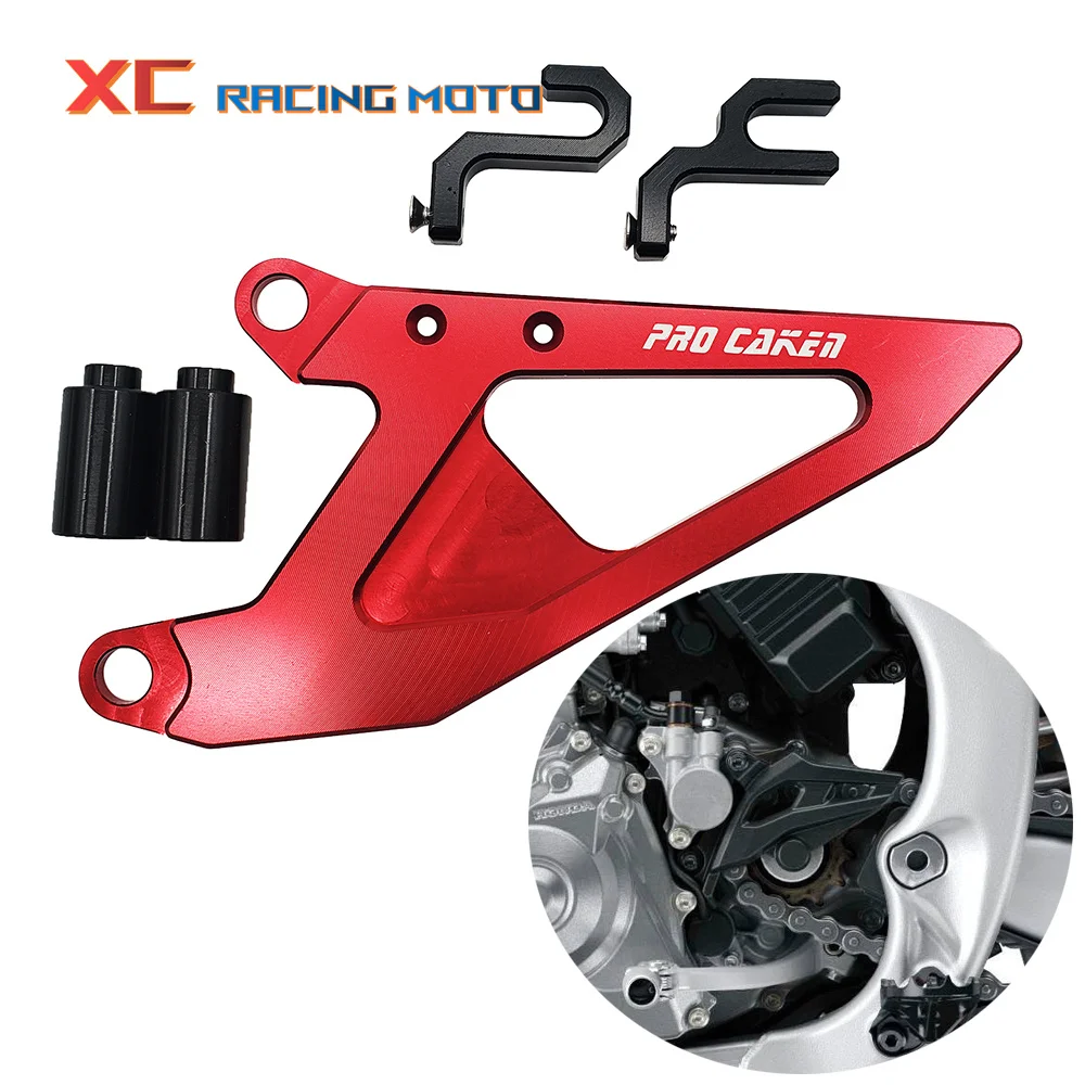 

CNC Front Sprocket Cover Chain Guard For 2009 2010 2011 2012 2013 2014 2015 2016 Honda CRF 250R 450R 250 450 R CRF250R CRF450R