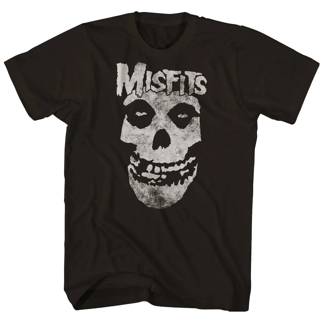 Фото Футболка Misfits Мужская в стиле панк, уличная Ретро футболка с рисунком черепа №5