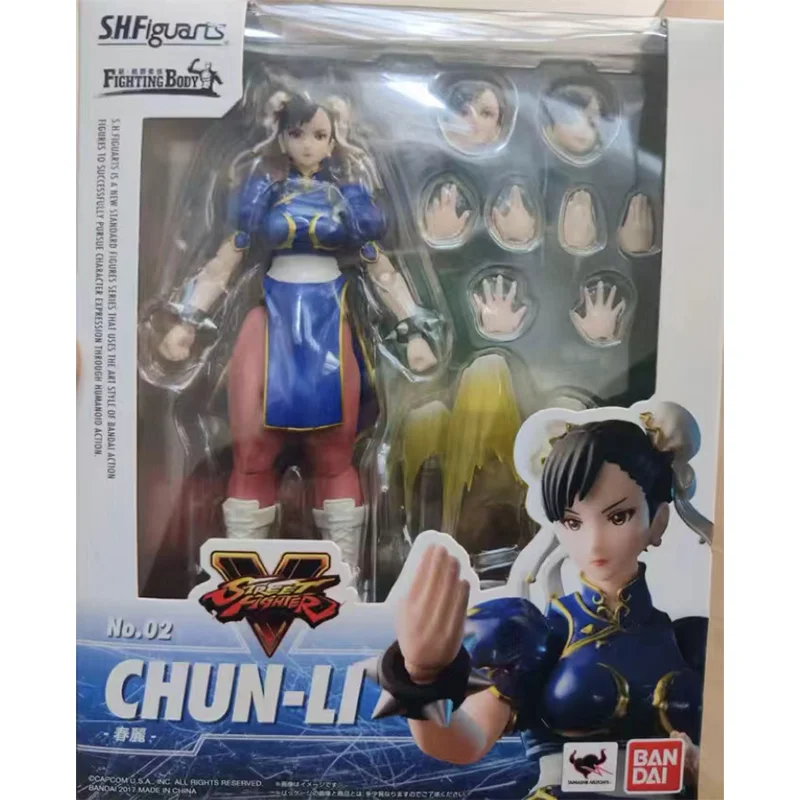 

100% Original Bandai S.H. Figuarts Chun Li Street Fighter In Stock Anime Action Collection Figures Model Toys