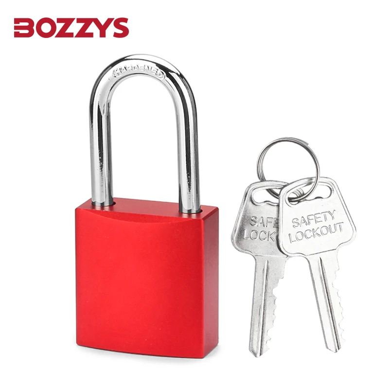 

Compact Anodized Protect Ateel Shackle Aluminium Safety Padlock with Master Key for Overhaul of Industrial Equipment