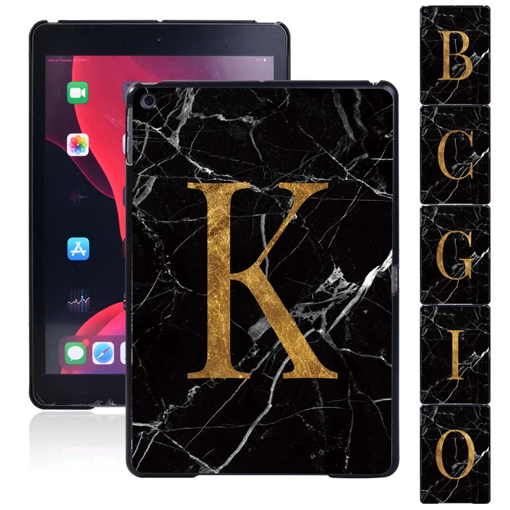 

For Apple IPad 2 3 4/Pro 11 2020 2018 10.5/Pro 9.7/IPad 8th 7th 6th 5th/Mini 1 2 3 4 5/Air 4 3 1 2 Initial Name Tablet Hard Case