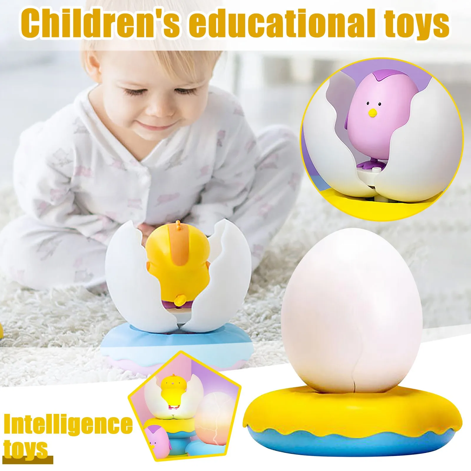 

Baby Animal Light Enlightenment Puzzle Education Early Children Cognition Color 5mm Magnet Balls for Kids Child's Toy Vacuum