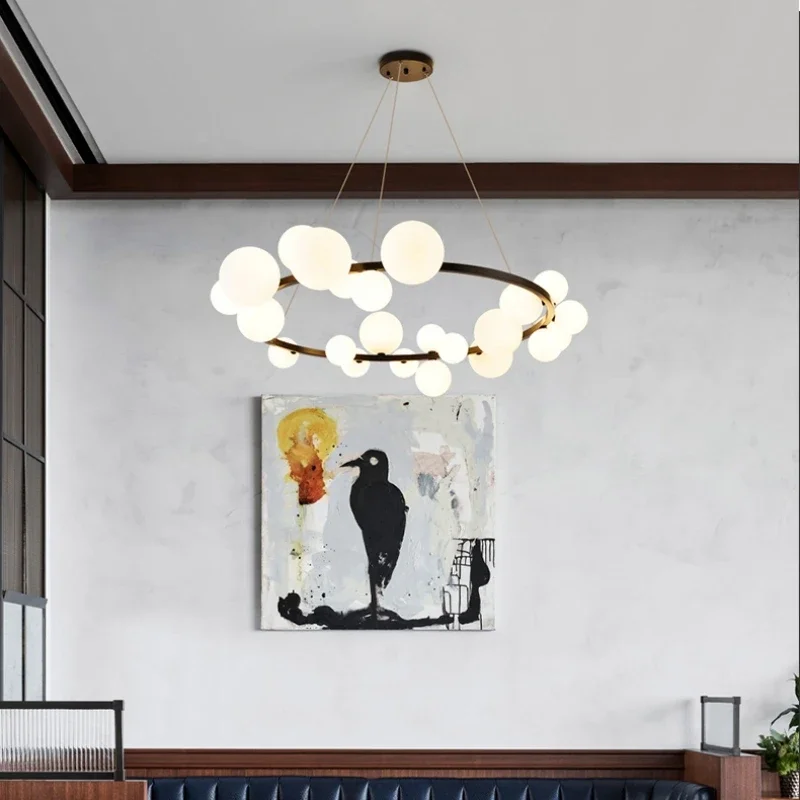 Металлический подвесной светильник