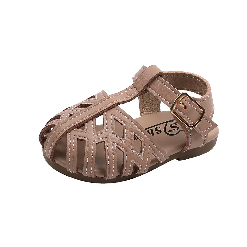 Сандалии Детские с открытым носком босоножки для принцесс мягкая подошва