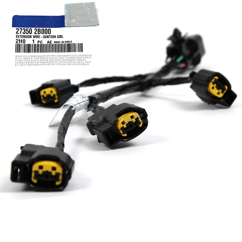 

NBJKATO Brand New Genuine Ignition Coil Wire Harness 27350-2B000 For 10-14 Hyundai Veloster Kia Rio Soul