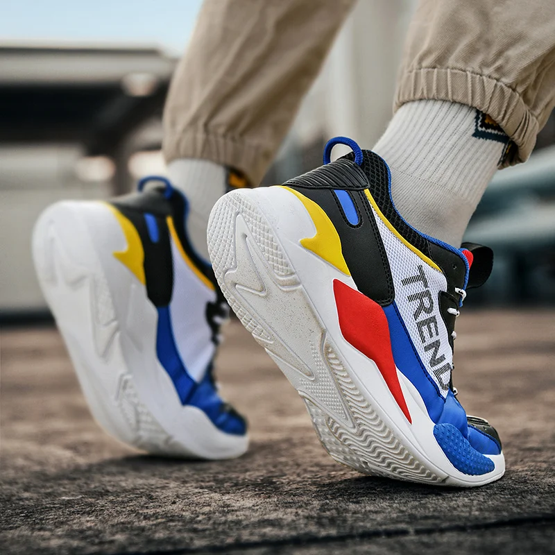 2022 Fashion Men Casual Running Shoes Breathable Comfortable Mesh Brand Sneakers Sweat-absorbent Deodorant Sports Shoes 39-44