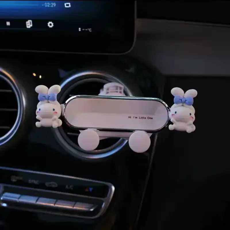 Sanrio Cinnamoroll прекрасный креативный автомобильный держатель для телефона аниме