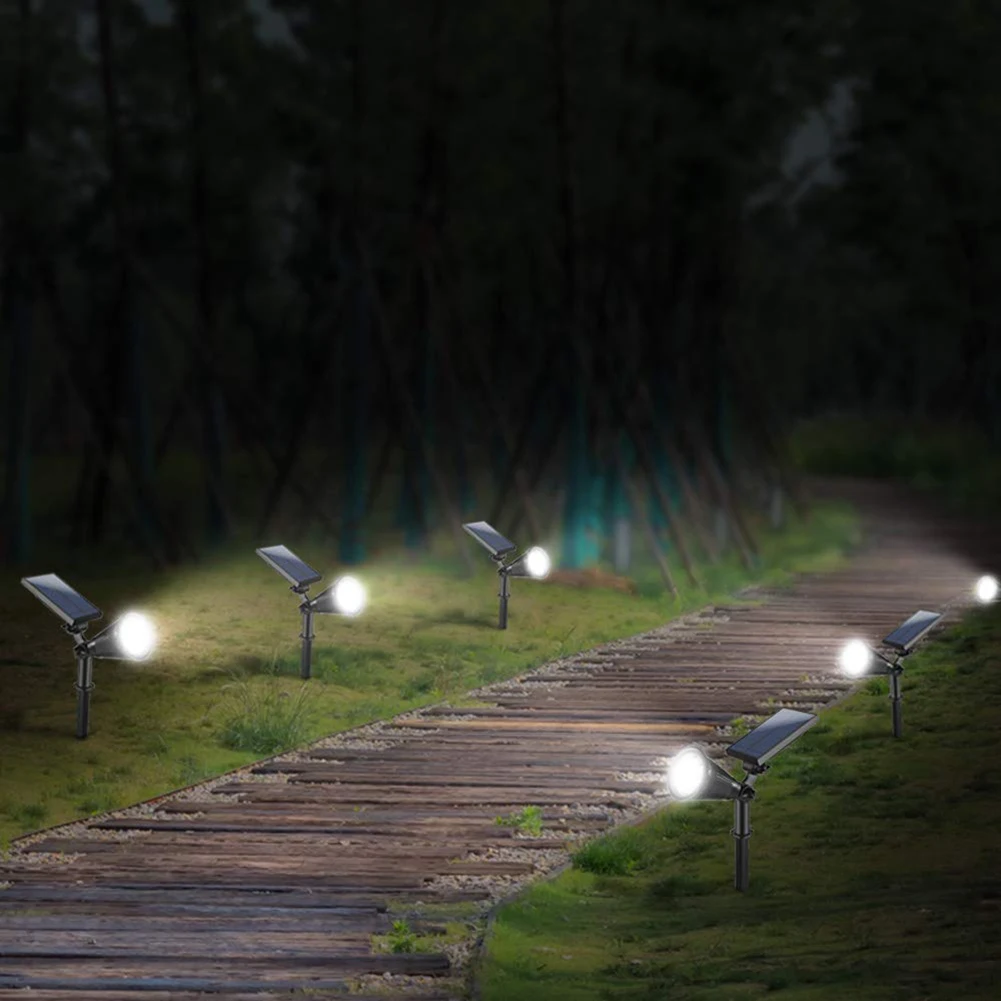 

LED Solar Lawn Lamps IP65 Light Control Yard Landscape Garden Path Outdoor Decor Energy Saving and Environmental Protection