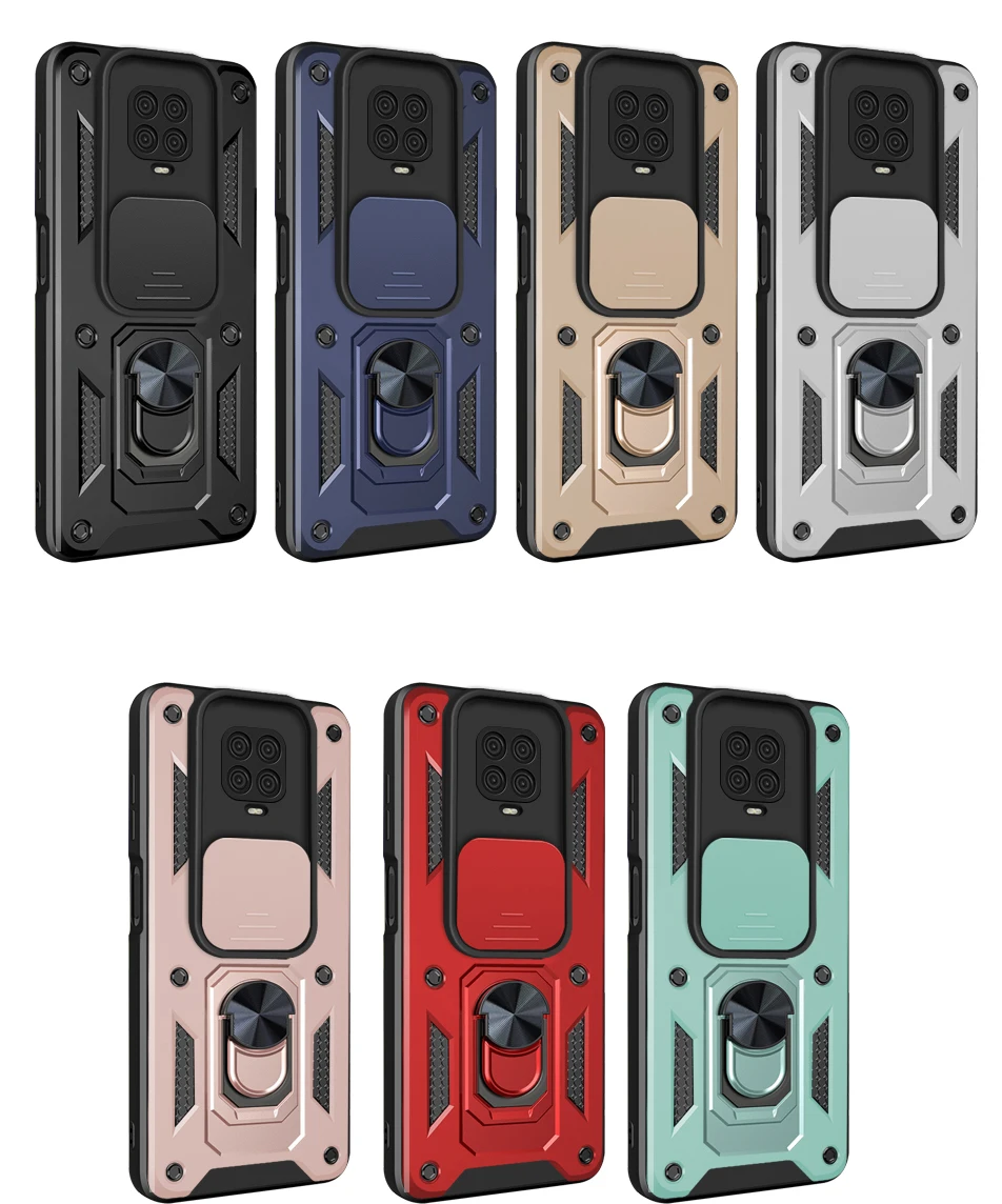 Чехол-подставка для Xiaomi Redmi Note 9 Pro Max 9S чехол с кольцом-держателем телефона