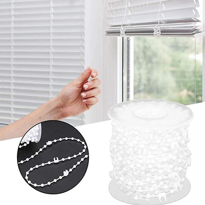 

10Meters Vertical Blind Bottom Chain 89mm Vertical Curtain Parts Curtain Accessories Beaded Accessory Replacement Useful Modern