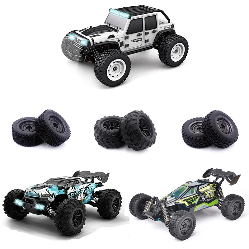 

High speed Monster Truck RC Car Wheels Orginal Tires for SCY 16101 16102 16103 16201 Remote Control Car Upgrade Parts Rubber Tyr