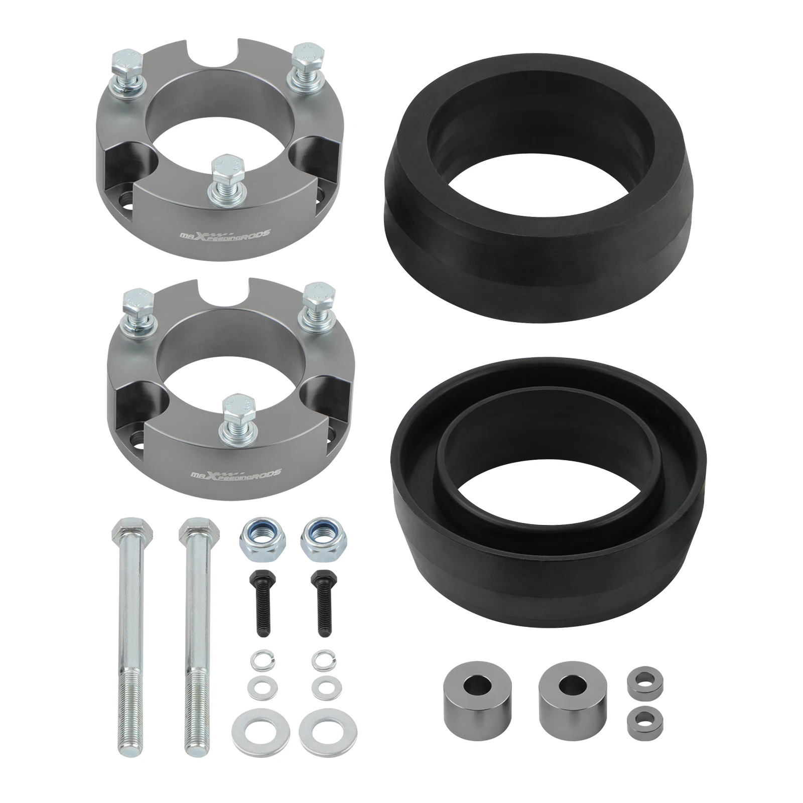 Фото Комплект для лифтинга MaXpeedingrods: 3 дюйма спереди и 2 дюйма сзади для Toyota 4Runner FJ Cruiser 2WD 4WD 2003-2022 №3