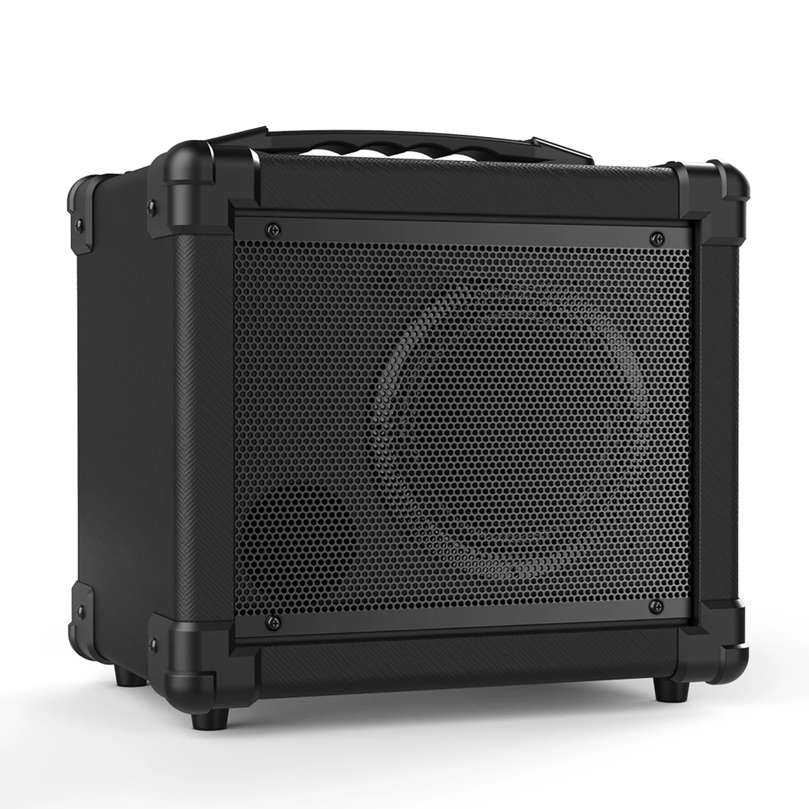 

GA-10 10W Portable Electric Guitar Amplifier Amp BT Speaker Supports Clean/ Distortion Modes AUX IN Gain Bass Treble Volume