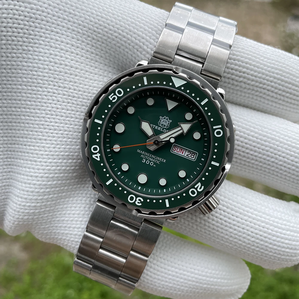 STEELDIVE мужские дайверские часы с тунцом автоматические механические наручные в