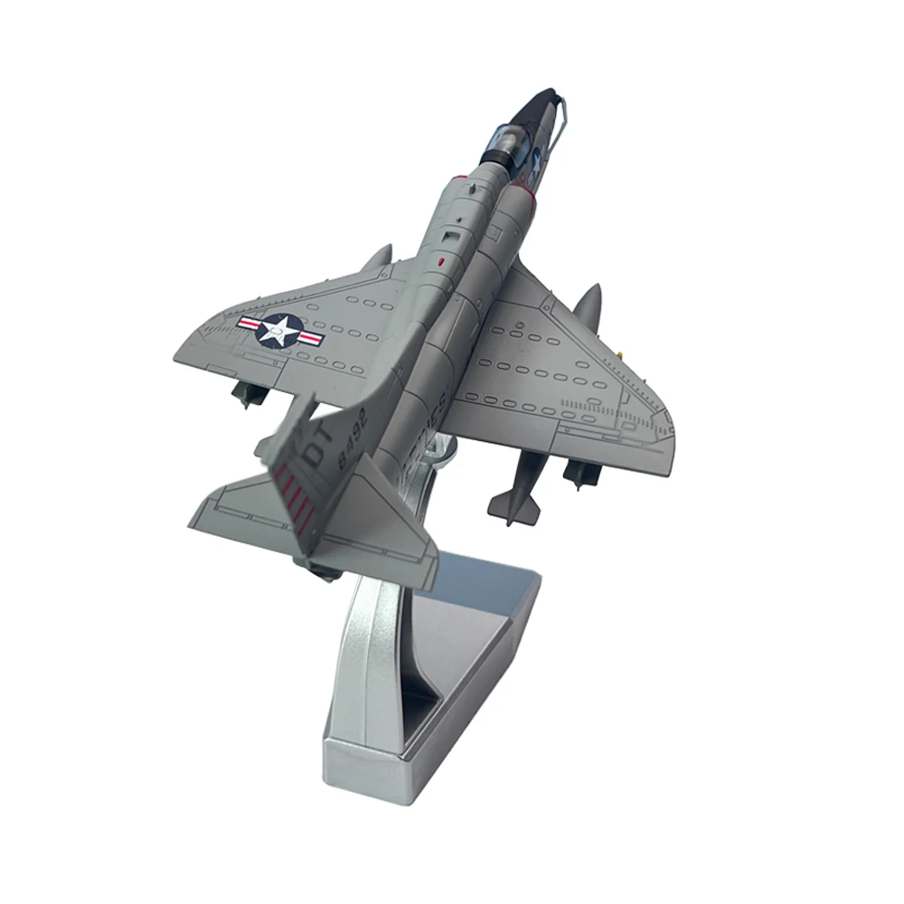 1:72 Корпус морской пехоты США A-4 Skyhawk Attack A4 Игрушечный истребитель Металлический