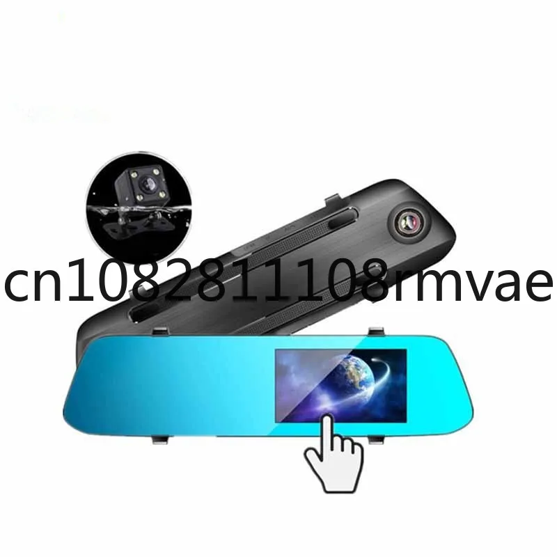 Видеокамера для бордюра HD 1080P grand Angle 4 5 дюйма двойной объектив видеокамера