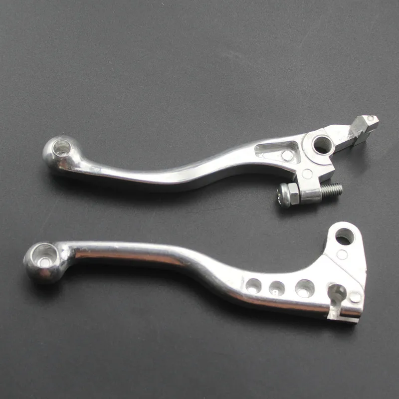 

2x хромированные алюминиевые тормозные рычаги для мотоциклов Kawasaki KLX250 1998-2007