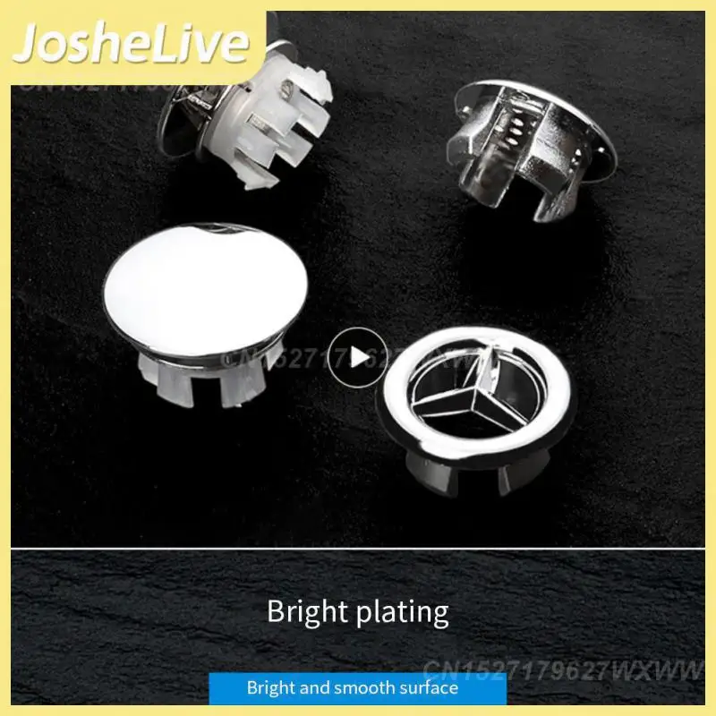 

Overflow Ring Plastic Drain Cap Cover Overflow Spare Cover Overflow Cover Kitchen Bathroom Basin Sink Overflow Ring Round