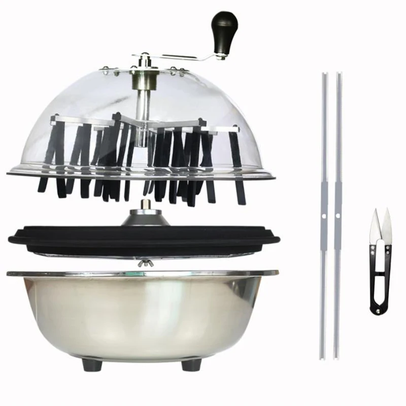 

16 inch Manual Hydrophonics Trimmer Bowl Leaf Twisted Spin Cut for Plant Bud leaf trimmer