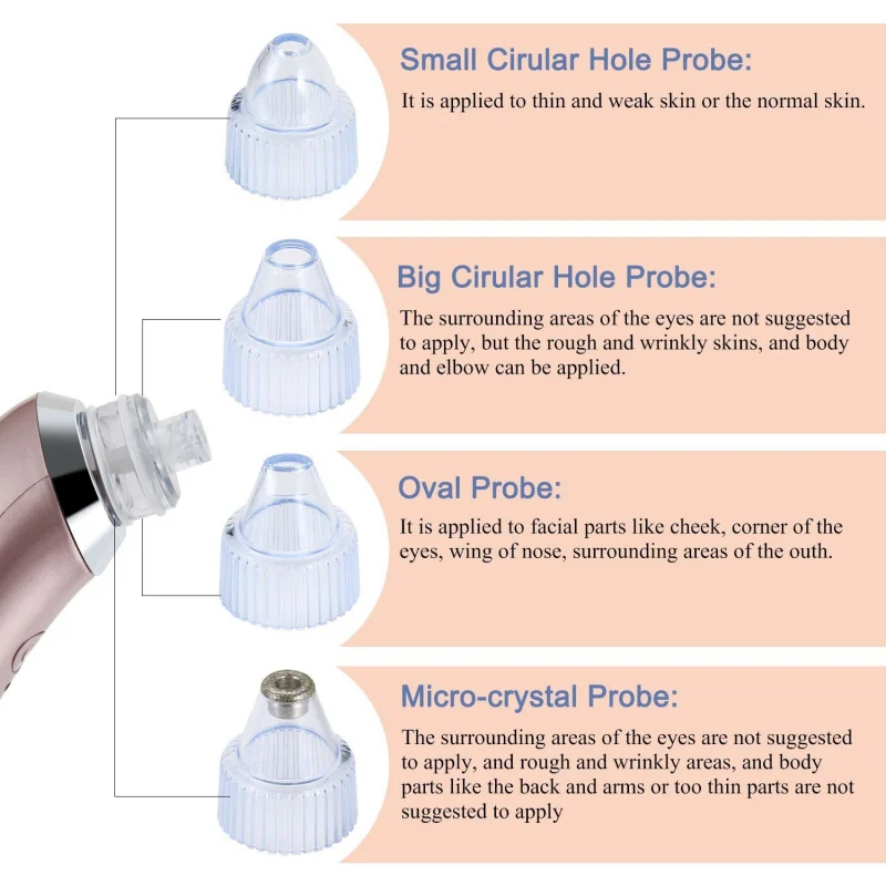 Умывание лица красота электрический инструмент для удаления носа очиститель пор