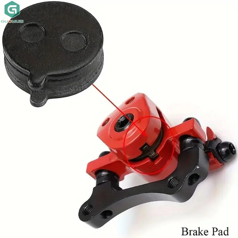 Фото 1 пара для Ninebot F30 F40 F20 SmartGyro Speedway Rockway VSETT 9 9+, тормозная колодка для электрического скутера для KUGOO M4/M4 PRO, дисковый суппорт №3