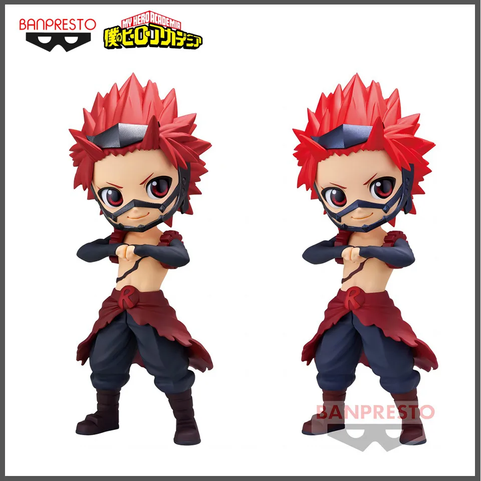 

In Stock Original My Hero Academia Qposket Kirishima Eijiro Anime PVC Toy Bandai BANPRESTO Action Figure Amazing Model Doll 14cm