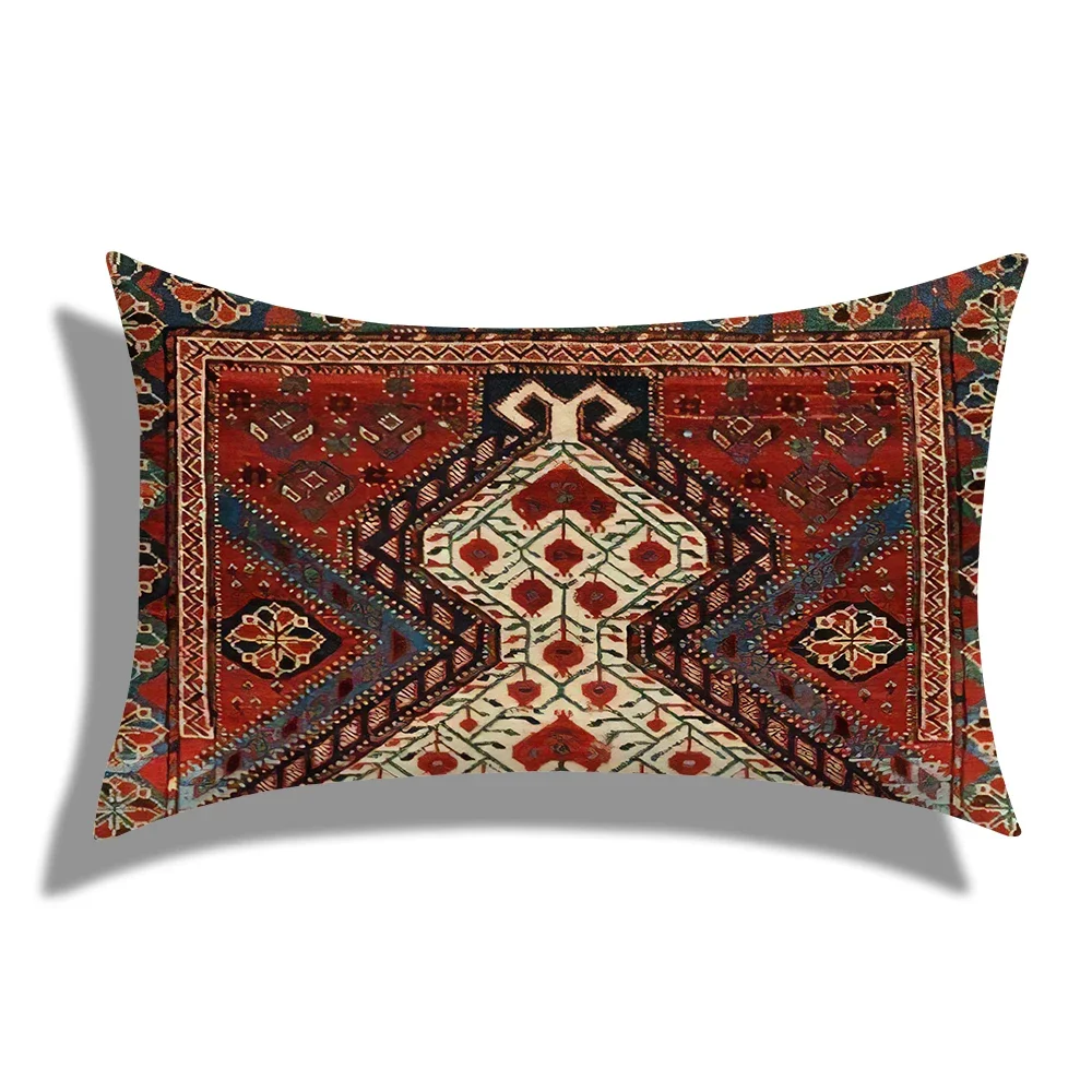 

Короткая бархатная двухсторонняя наволочка в марокканском стиле, наволочка для дивана в гостиную, наволочка для подушки, 400x600 мм