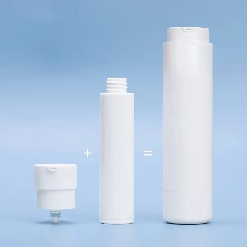 Пустая вращающаяся вакуумная эмульсионная бутылка сменный флакон с внутренней
