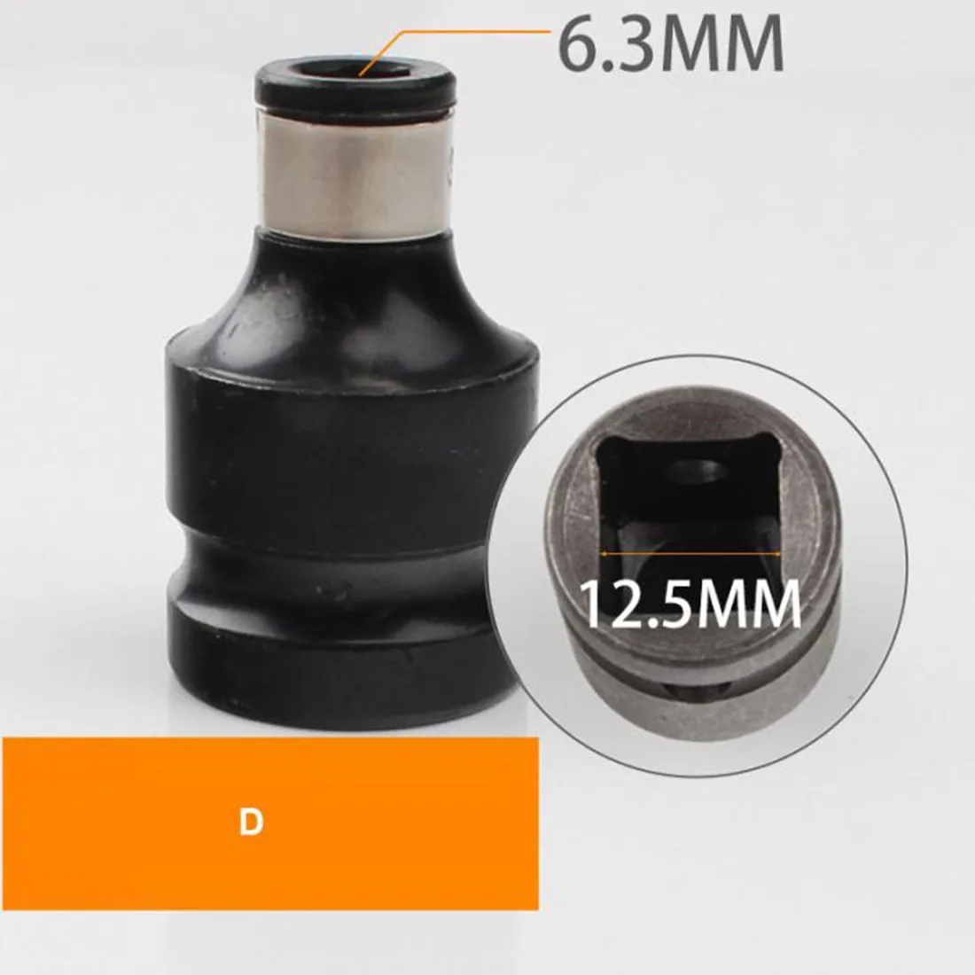 

3pcs 1/2" Square To 1/4" Hex Socket Adapter Hex Drill Chuck Socket Adapter Converter Tool For Impact Wrench Drill Chuck Adaptor