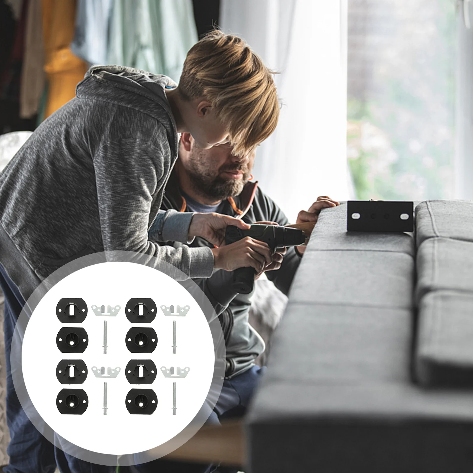 

Sofa Connector Couch Sectional Connectors Pin Replacement Parts Pin-style Furniture