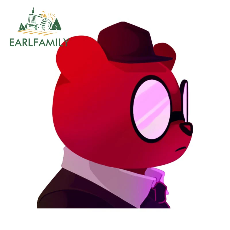 

EARLFAMILY 13 см x 10,9 см для ночного в лесу автомобильные наклейки водонепроницаемый Декор забавная наклейка на лобовое стекло окна доска для серф...