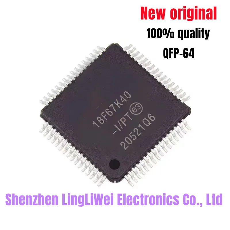 (5-10piece)100% New PIC18F67K40 PIC18F67K40-I PIC18F67K40-IPT PIC18F67K40-I/PT QFP-64 Chipset