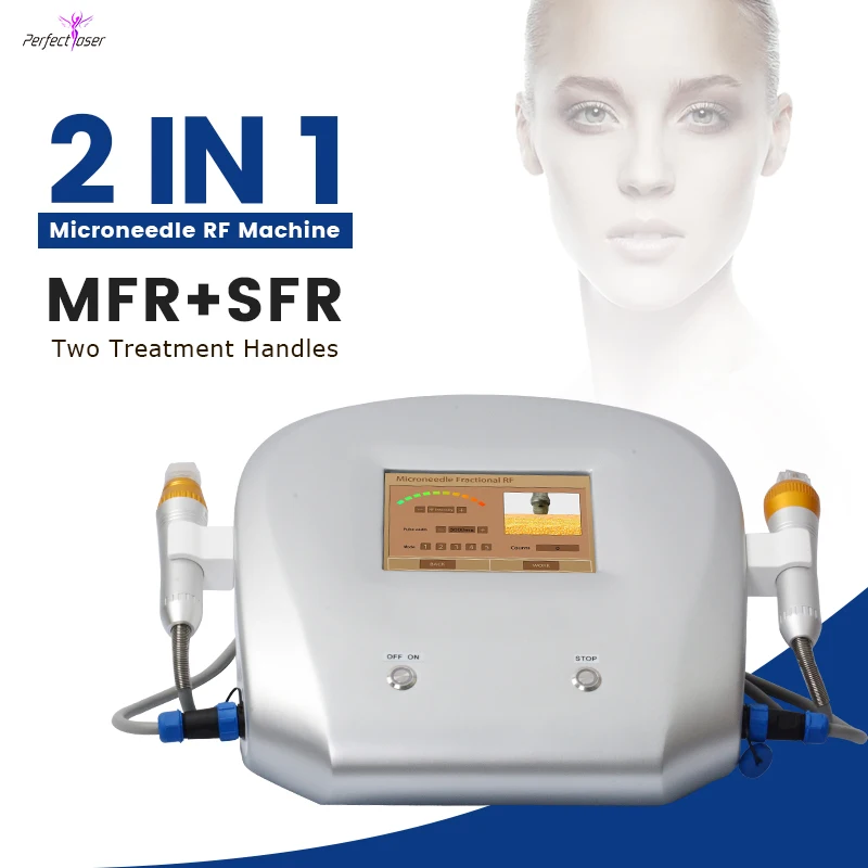 

Professional 2 IN 1 Fractional Microneeding RF Machine Stretch Marks Scar Removal Fractional Radio Frequency Micro Needle Device
