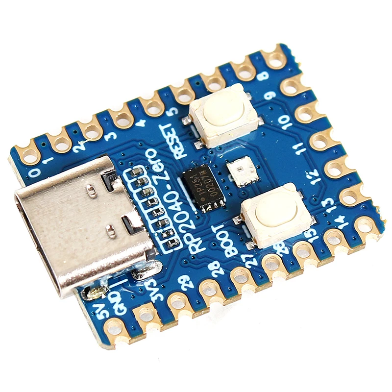 RP2040-Zero Raspberry Pi мини микроконтроллер макетная плата PICO модуль RP2040 двухъядерный Cortex