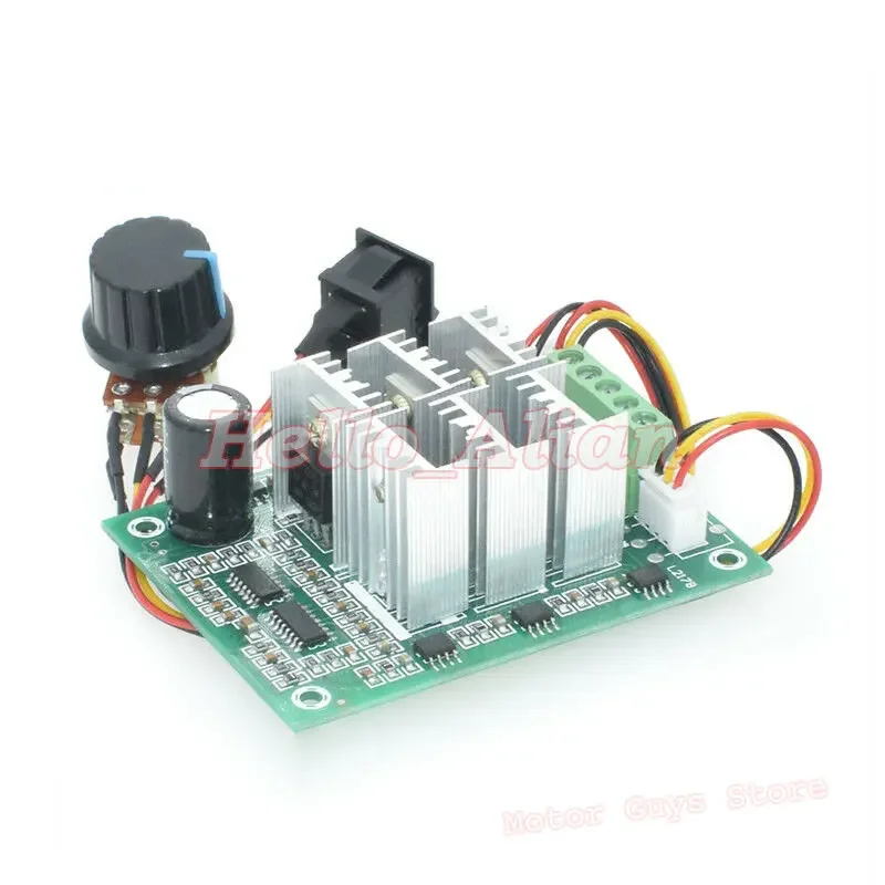 DC 5 В-36 В 12 18 24 мини 3-фазный бесщеточный двигатель плата управления скоростью