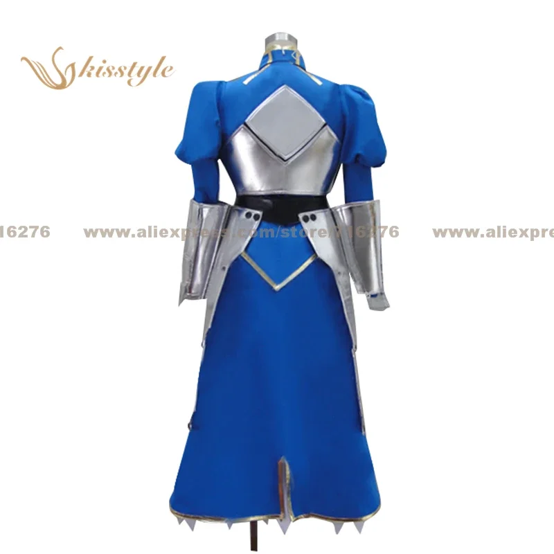 Kisstyle модная униформа Fate Zero stay night King Saber COS Одежда Косплей Костюм принимаются по