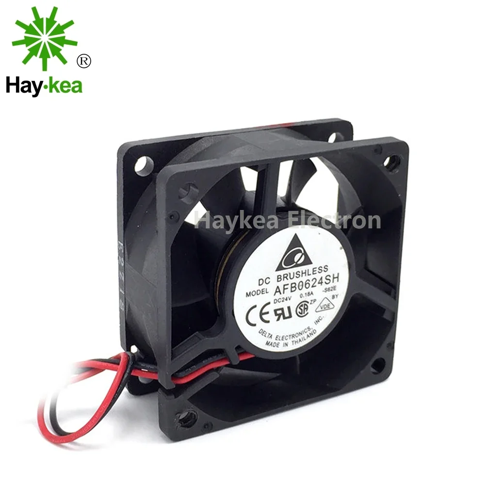 Новый оригинальный 6025 AFB0624SH DC 24 В 0 18 A 6 см 60x60x25 мм инвертор с двумя шариками